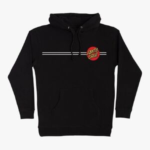 Santa Cruz Skateboards Black Hoodie Sweater